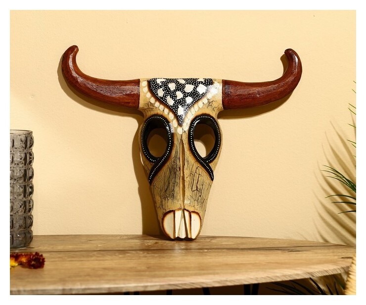 Маска "Буйвол" албезия 45х7х30 см  