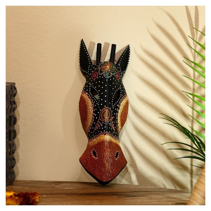 Маска "Зебра" албезия 30 см  