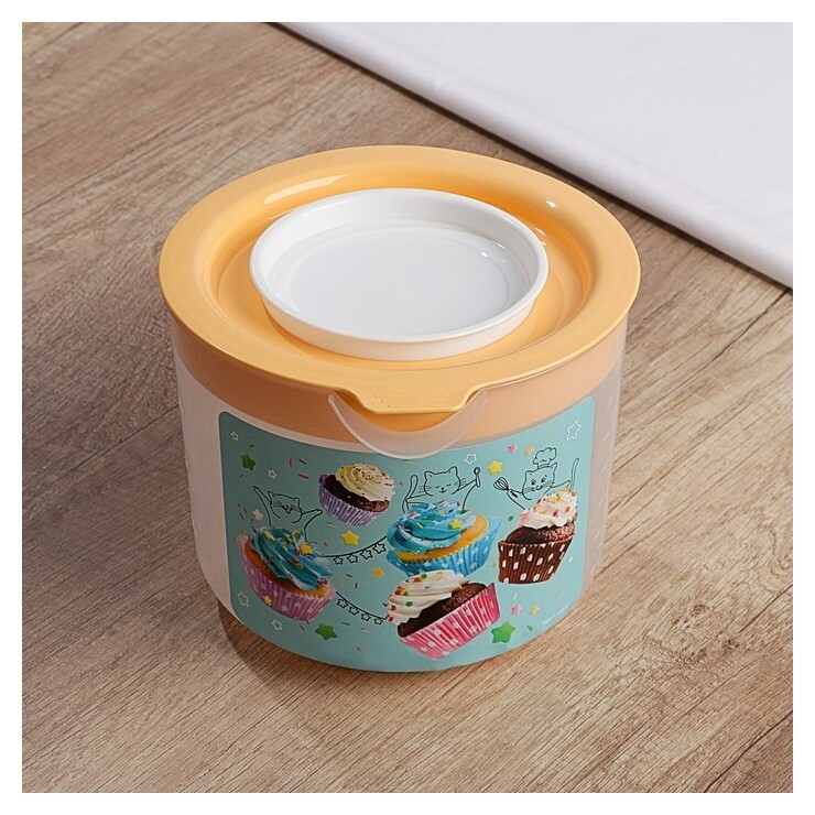 Емкость для миксера 2 л «Котики»  FoodVibes