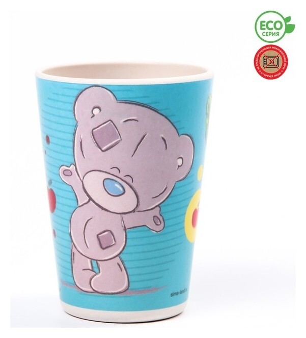 Стакан детский из бамбука Me To You голубая  Me to you