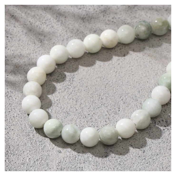 Бусины на нити шар №8 "Агат", 40см 