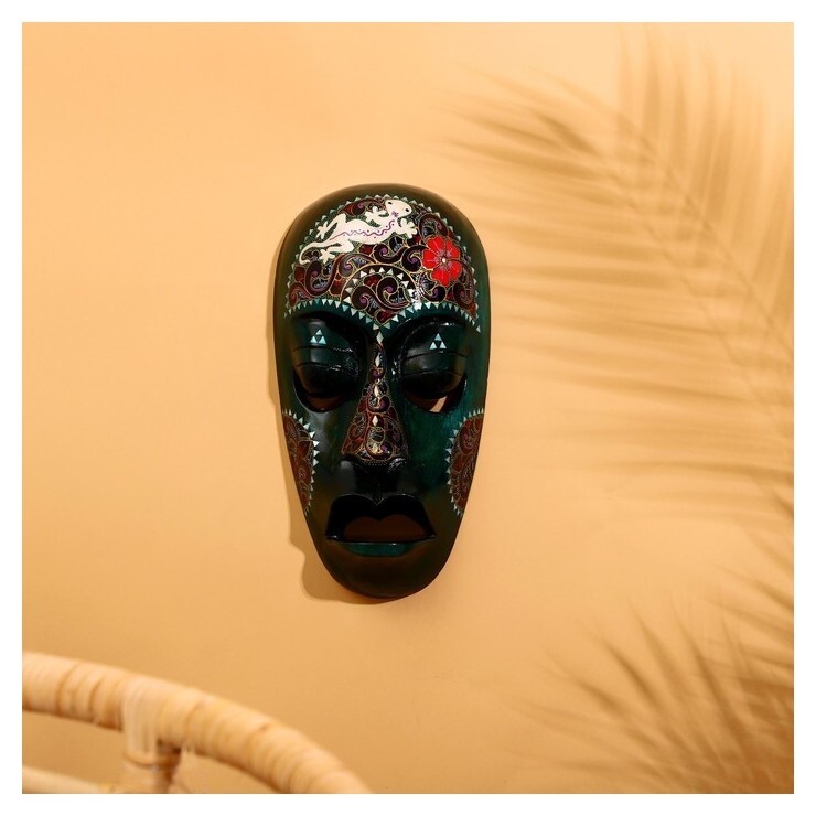 Маска "Ломбок стайл" дерево 33х18х8 см  