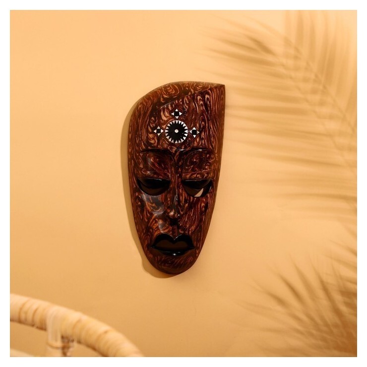 Маска "Ломбок стайл" дерево 33х18х8 см  