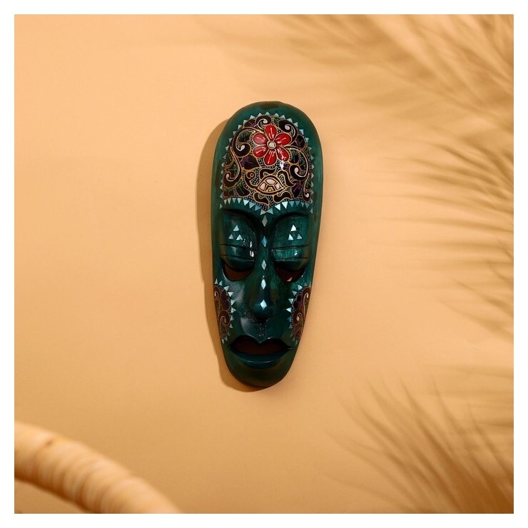 Маска "Ломбок стайл" дерево 25х10х4 см  