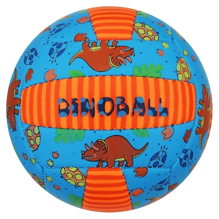 Мяч волейбольный, пвх, машинная сшивка, 18 панелей, размер 2  Minsa