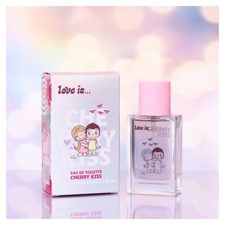 Туалетная вода с феромонами Love Is Cherry Kiss, 50 мл Ponti Parfum