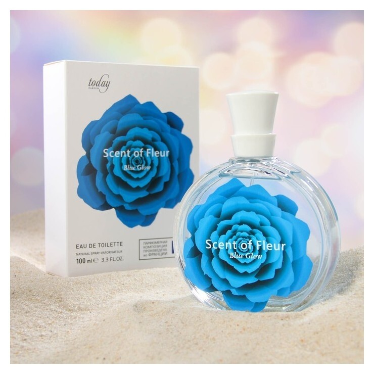 Туалетная вода женская Scent Of Fleur Blue Glow, 100 мл Today Parfum