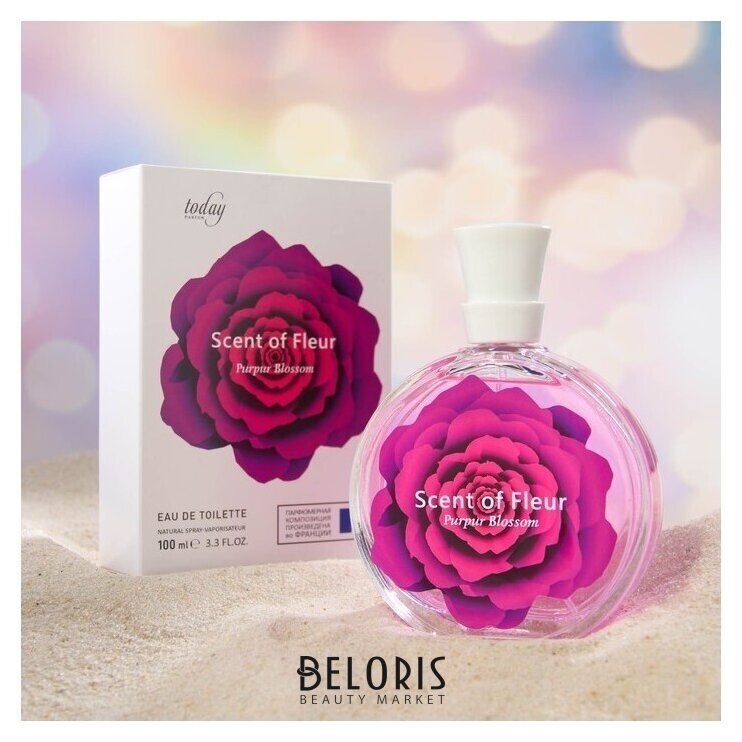 Туалетная вода женская Scent Of Fleur Purpur Blossom, 100 мл Today Parfum