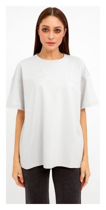 Футболка женская Mist Basic, L-xl, серый  Mist