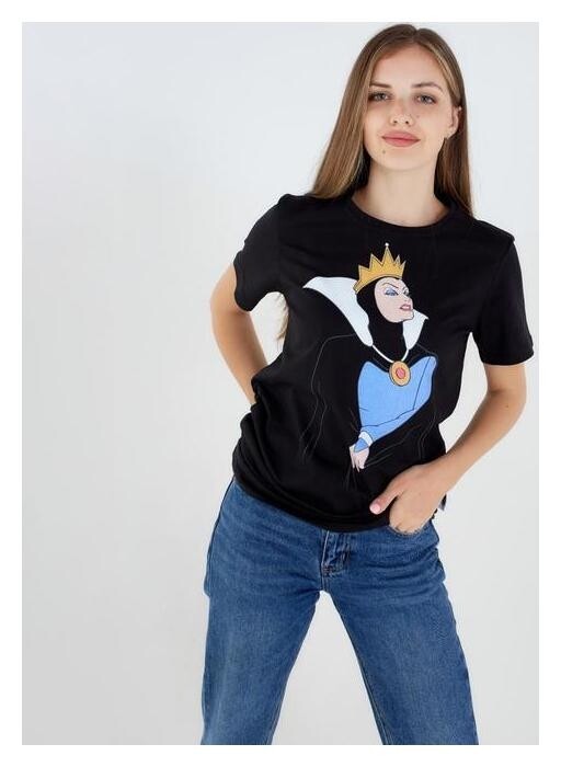 Футболка "Королева" злодейки, черный  