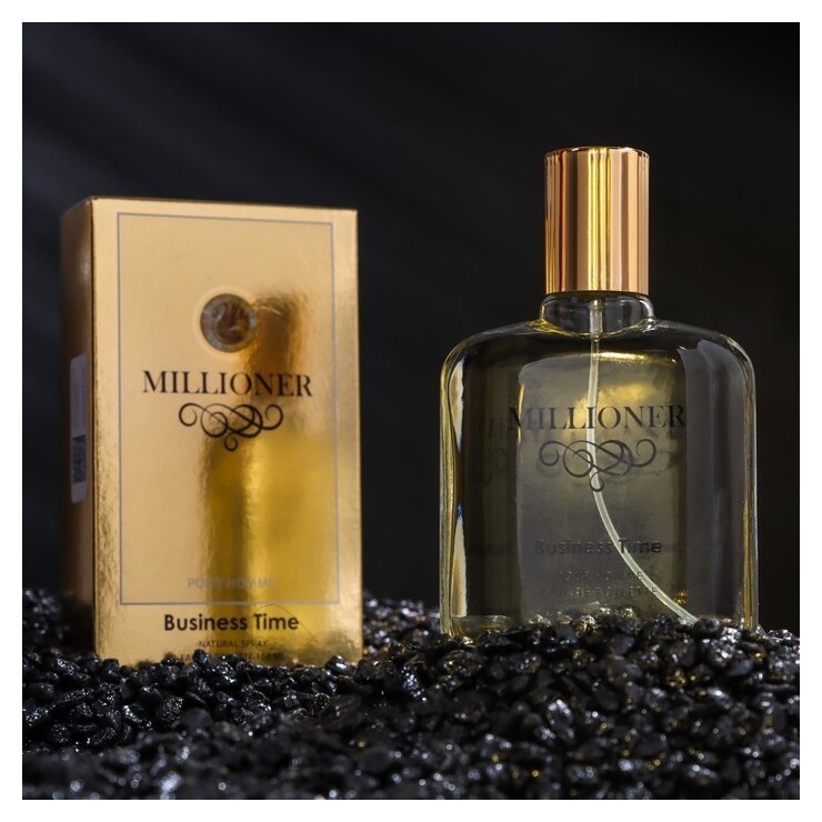 Туалетная вода мужская Business Time Millioner, 100 мл Delta Parfum