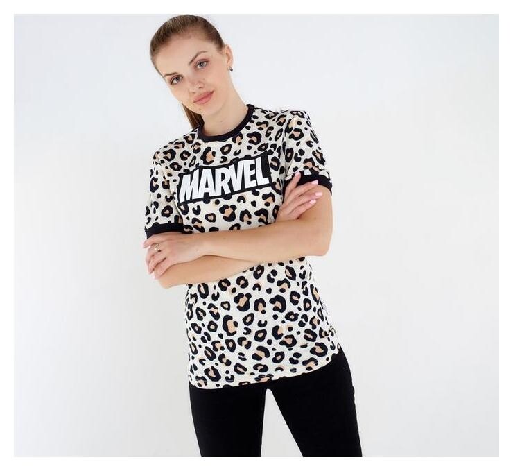 Футболка «Marvel» мстители, цвет бежевый  