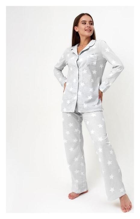 Пижама женская (Рубашка и брюки) Kaftan "Star" р. 52-54 Kaftan