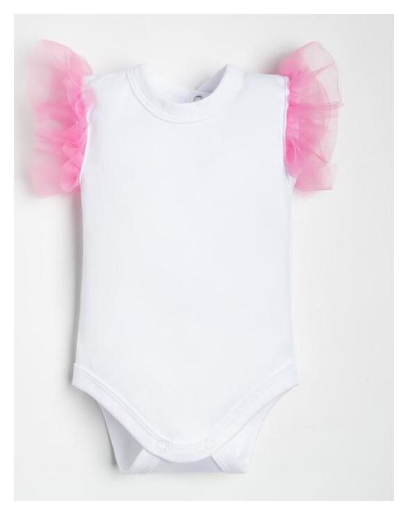 Боди с рюшей крошка Я, Basic Line, рост 62-68 см  Крошка Я