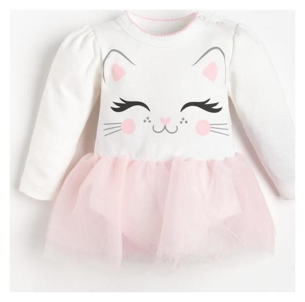 Боди с юбкой крошка Я "Котик" рост 86-92 см  Крошка Я