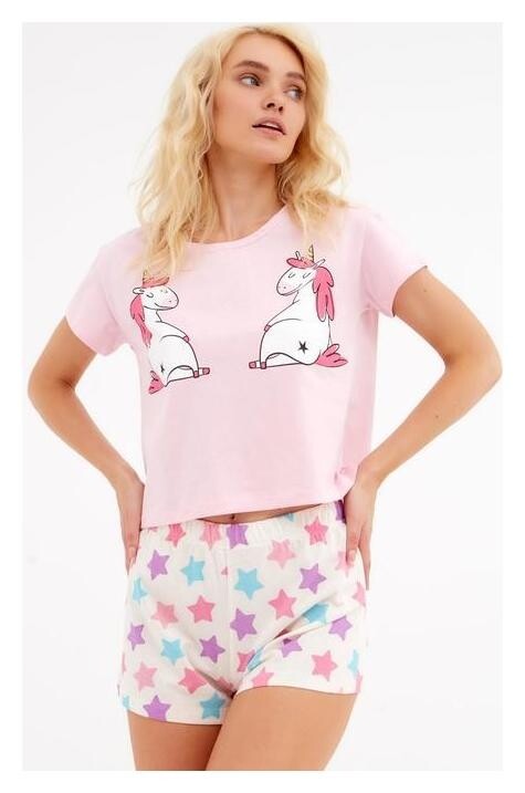 Пижама женская Kaftan "Unicorns" р. 44-46  Kaftan