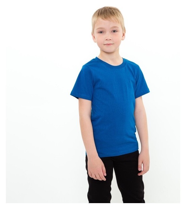 Футболка детская, цвет синий, рост 152 см  Ata sport