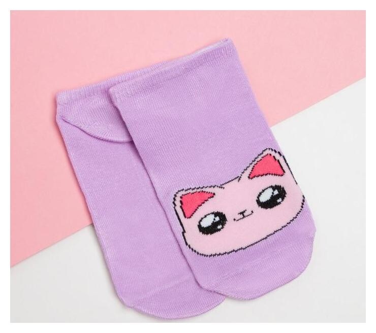 Носки женские укороченные Kaftan «Кот» р. 36-39 (23-25 см) Kaftan