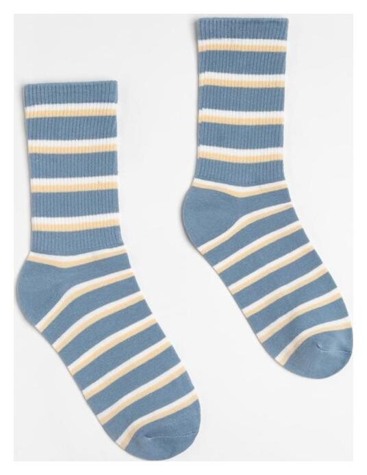 Носки Minaku цвет синий, размер 36-41 (23-27 см)  Minaku