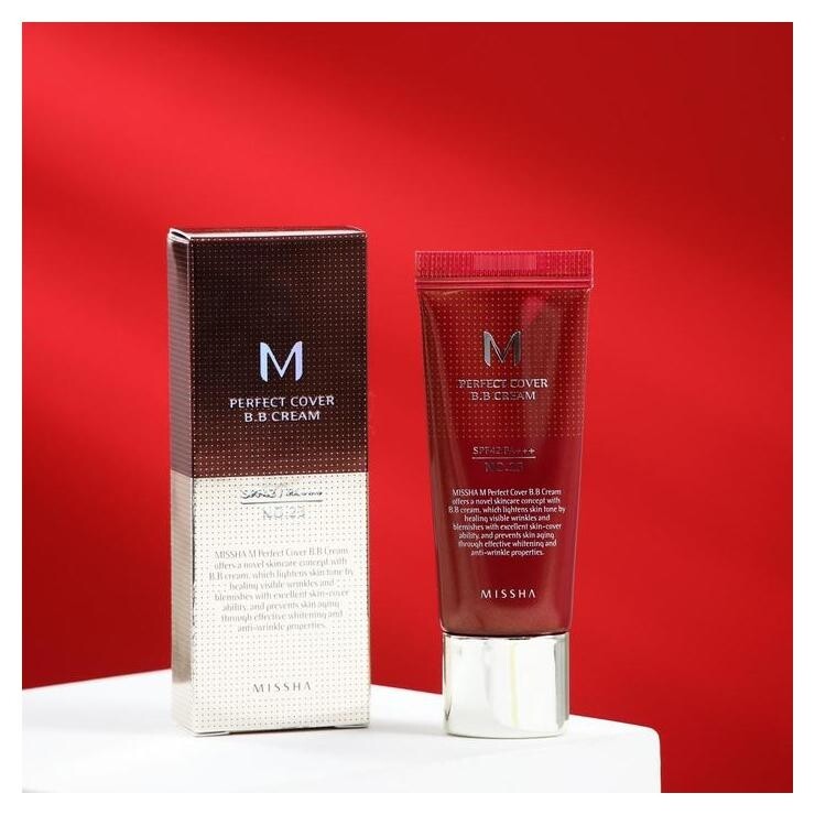 Тональный крем Missha M Perfect Cover BB Cream Spf42/pa+++ (No.23/natural Beige) MISSHA