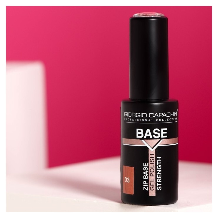 Базовое покрытие для гель-лака "Giorgio Capachini", с повышенной стойкостью, тон 03, 12 мл  Giorgio Capachini
