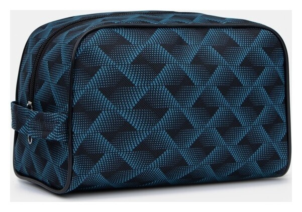 Косметичка на молнии, цвет тёмно-синий  Бако Текстиль