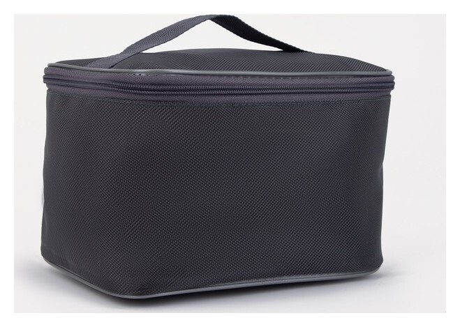 Косметичка на молнии, цвет тёмно-серый Бако Текстиль