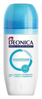Антиперспирант роликовый Deonica гипоаллергенный Deonica