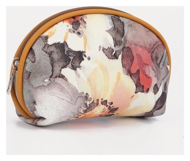 Косметичка на молнии, с подкладом, цвет разноцветный Золотой дождь