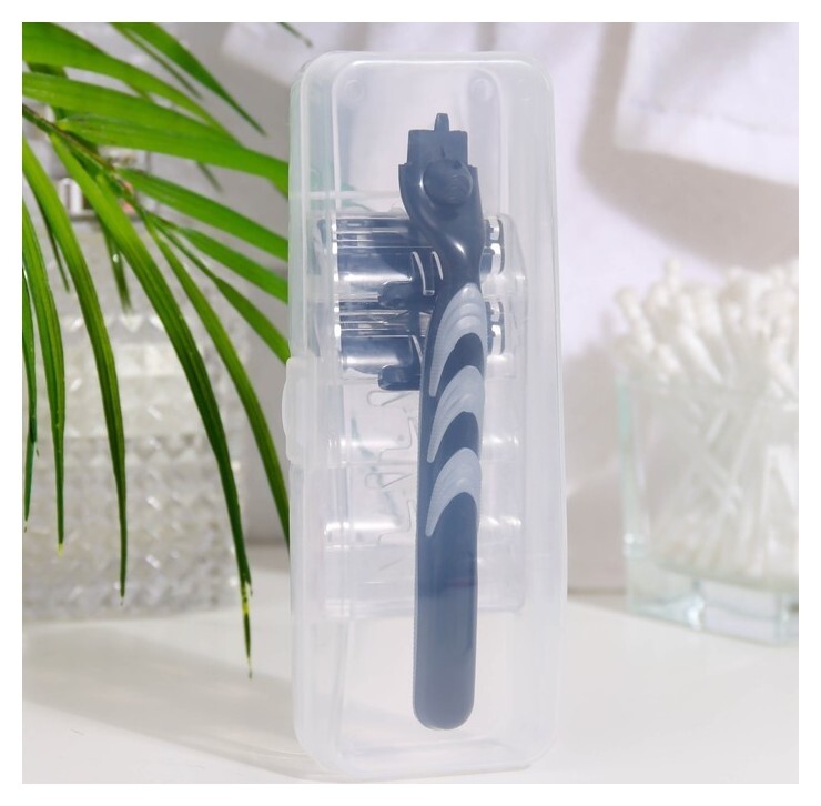 Станок бритвенный + 2 сменных кассеты лезвий  Мой выбор