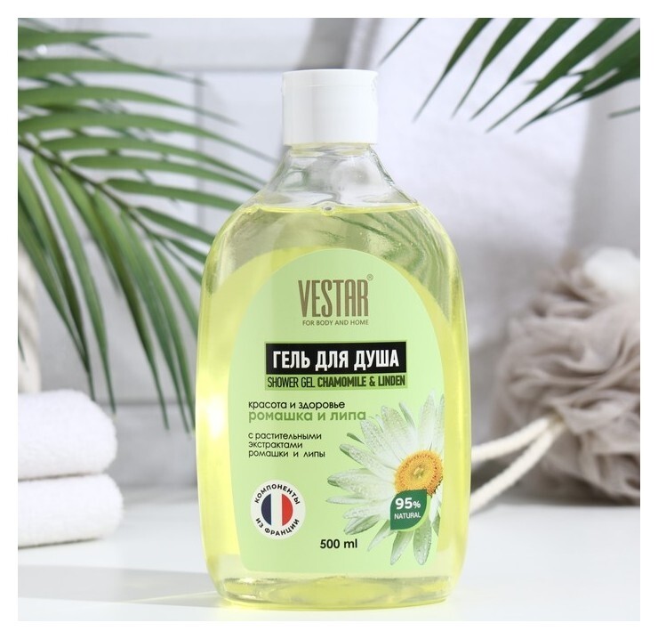 Гель для душа Vestar ромашка и липа  Vestar