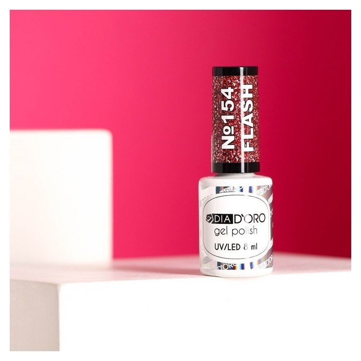Гель-лак DIA D`oro Classics Professional - Flash светоотражающий №154, 8 мл  Dia D’oro