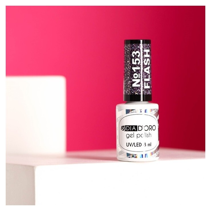 Гель-лак DIA D`oro Classics Professional - Flash светоотражающий №153, 8 мл  Dia D’oro