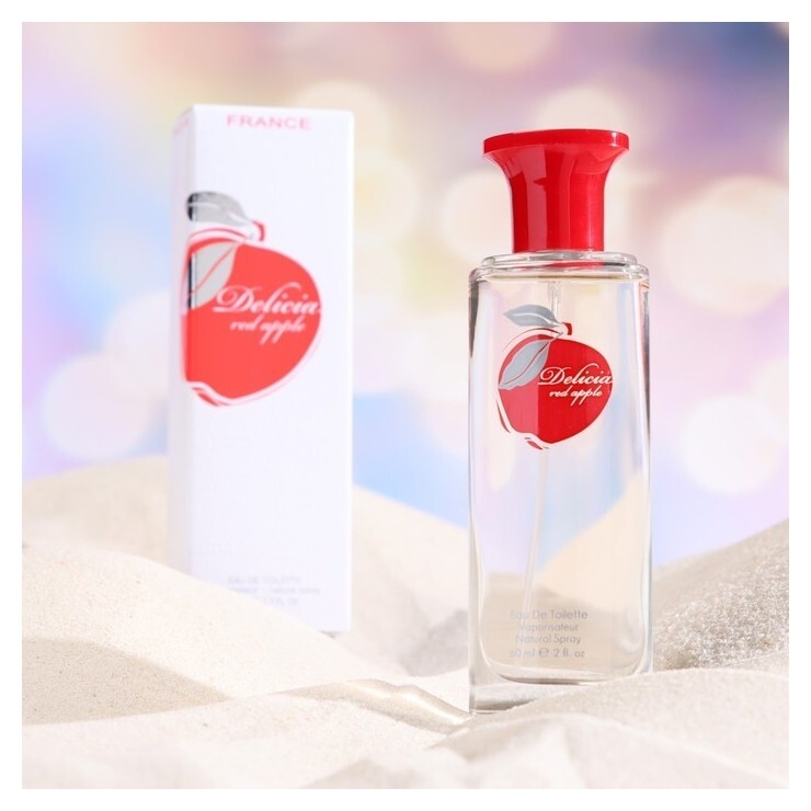 Туалетная вода женская Delicia RED Apple, 60 мл  Кпк-канцтовары