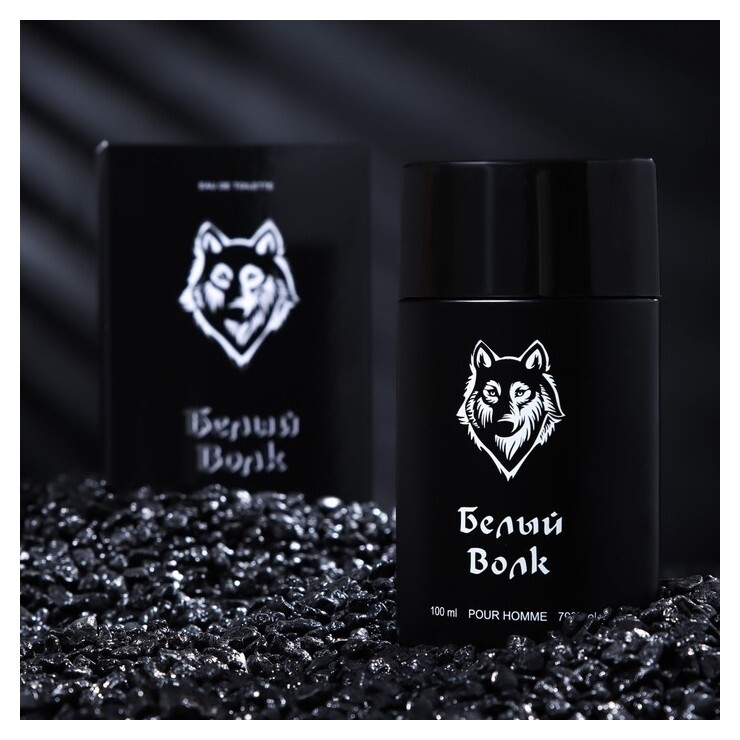 Туалетная вода мужская "Белый волк", 100 мл  Кпк-канцтовары