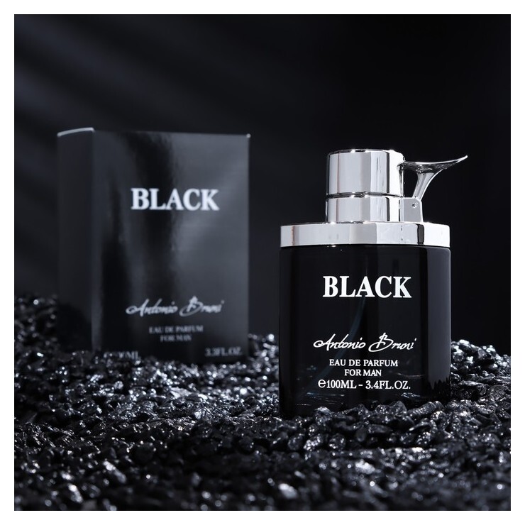 Парфюмерная вода мужская Black, 100 мл  Кпк-канцтовары