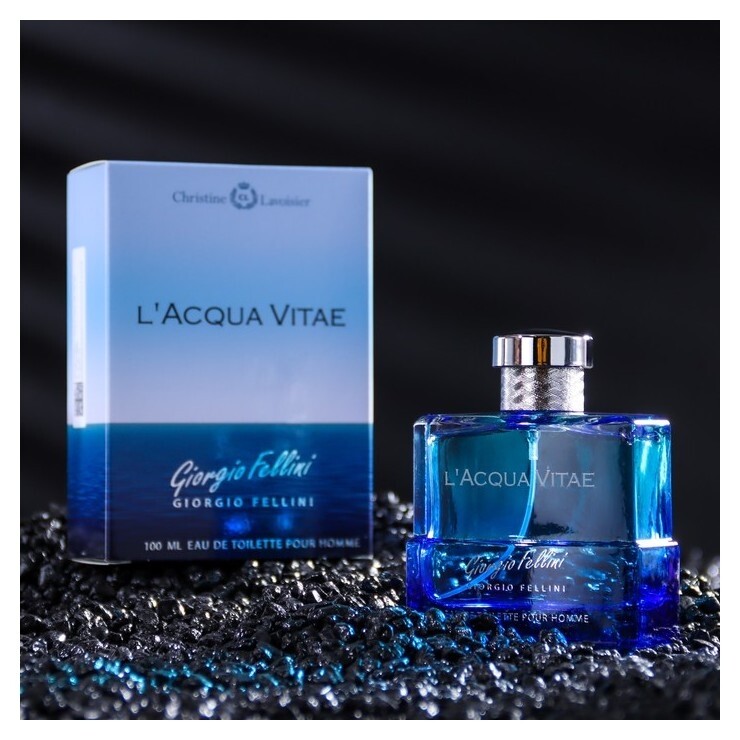 Туалетная вода мужская "Christine Lavoisier Parfums","giorgio Fellini L'acqua Vitae", 100 мл  Christine Lavoisier