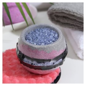 Бомбочка для ванны с солью "Violet Lagoon" Fabrik Cosmetology