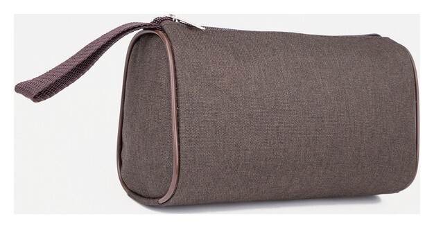 Косметичка на молнии, цвет коричневый  Бако Текстиль