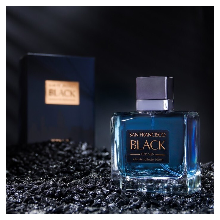 Туалетная вода мужская RM San Francisco Black, 100 мл  City Parfum