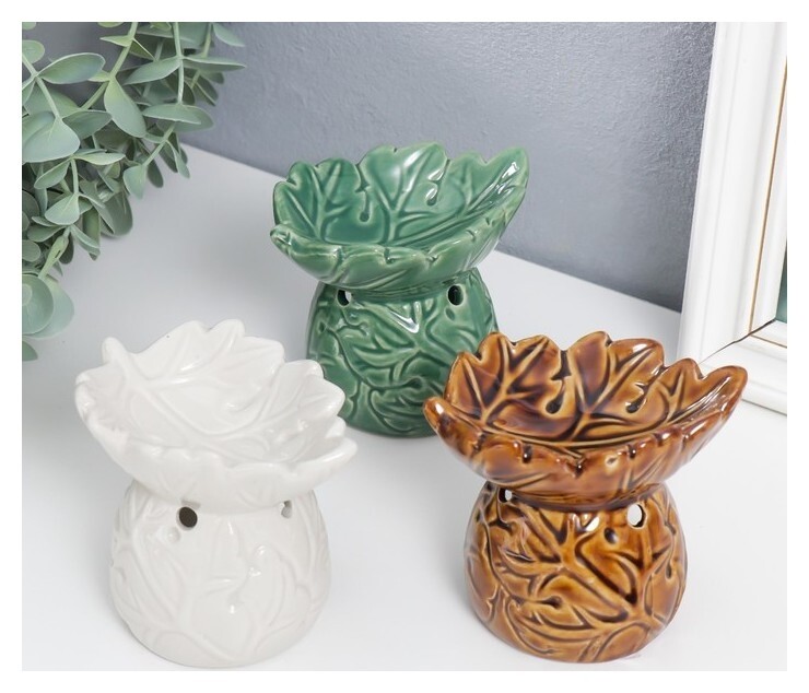 Аромалампа керамика "Веточки" 8,5х10х7,3 см  