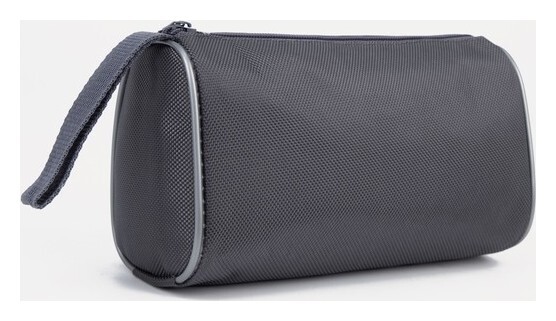 Косметичка на молнии, цвет серый  Бако Текстиль