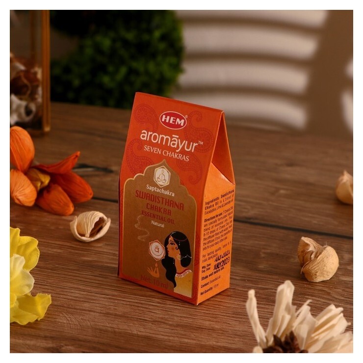 Аромамасло "НЕМ" 10 мл Swadisthana Chakra  HEM