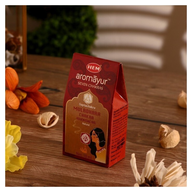 Аромамасло "НЕМ" 10 мл Muladhara Chakra  HEM
