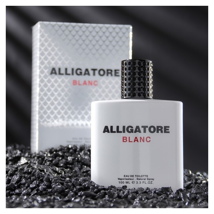 Туалетная вода мужская Alligatore Blanc, 100 мл  Кпк-канцтовары