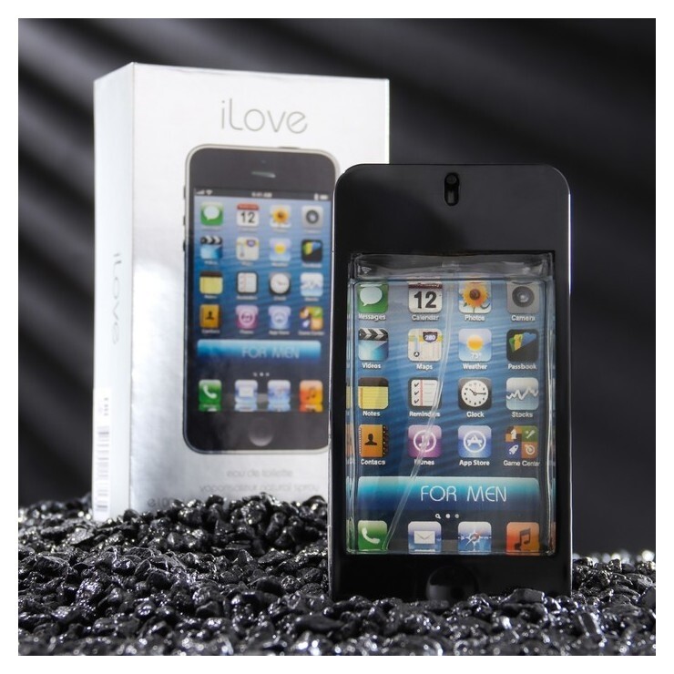 Парфюмерная вода мужская I Love FOR MEN Grey, 100 мл  Кпк-канцтовары