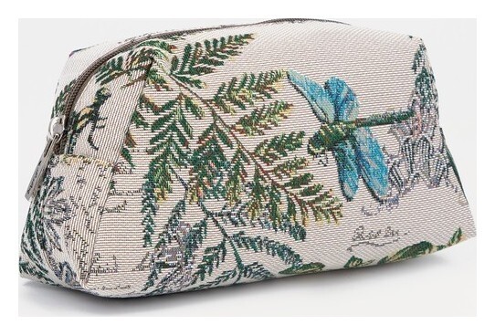 Косметичка на молнии, с подкладом, цвет разноцветный  Золотой дождь