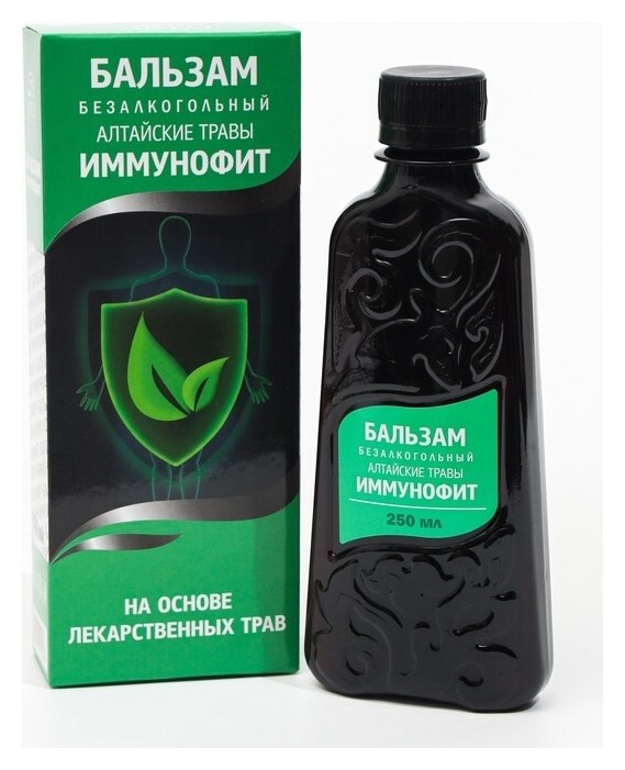 Бальзам алтайские травы иммунофит, 250 мл  Алтайские травы (Aveo)