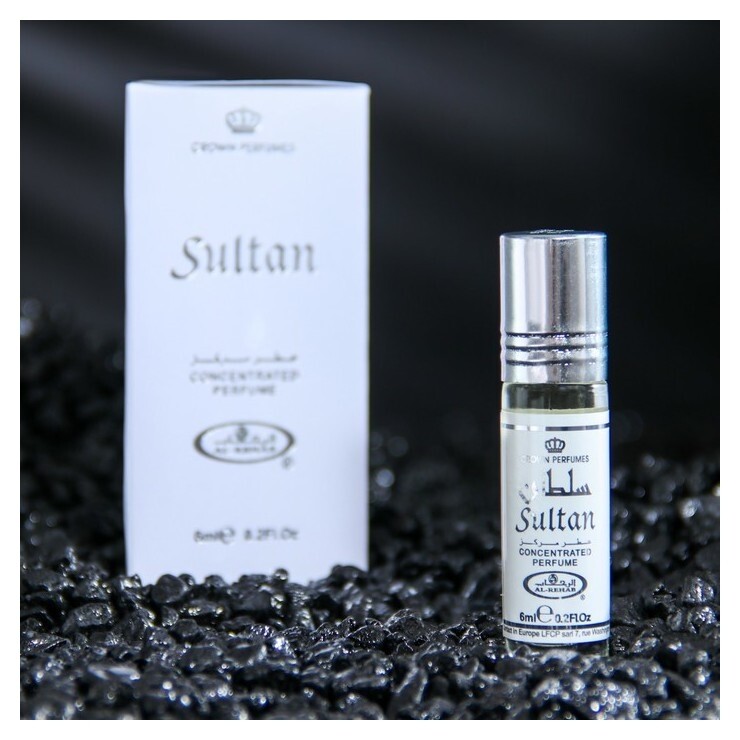 Масляные духи ролик мужские Sultan, 6 мл  Al Rehab