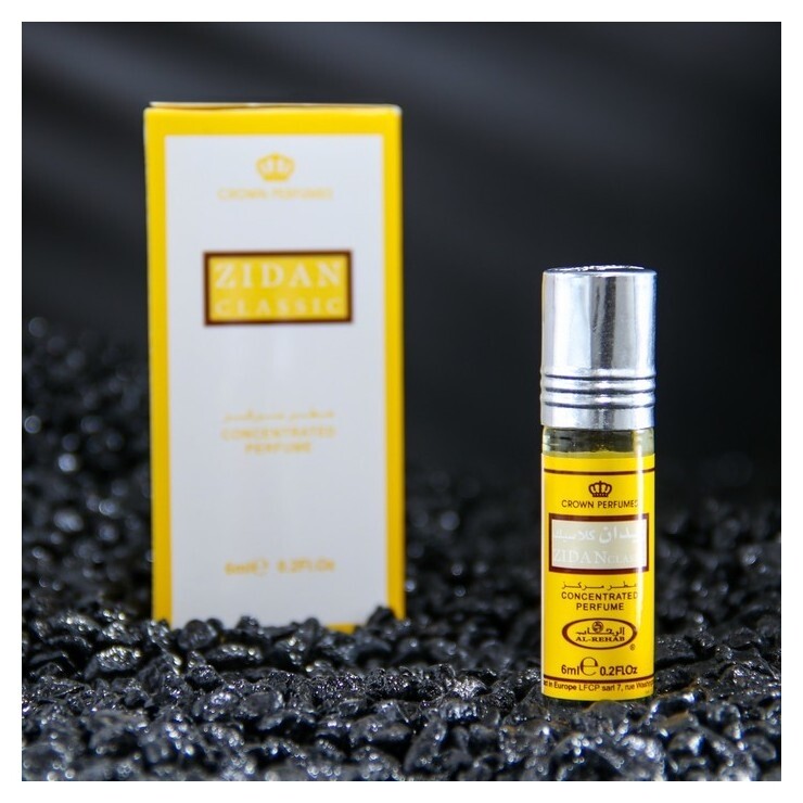 Масляные духи ролик мужские Zidan Classic, 6 мл  Al Rehab